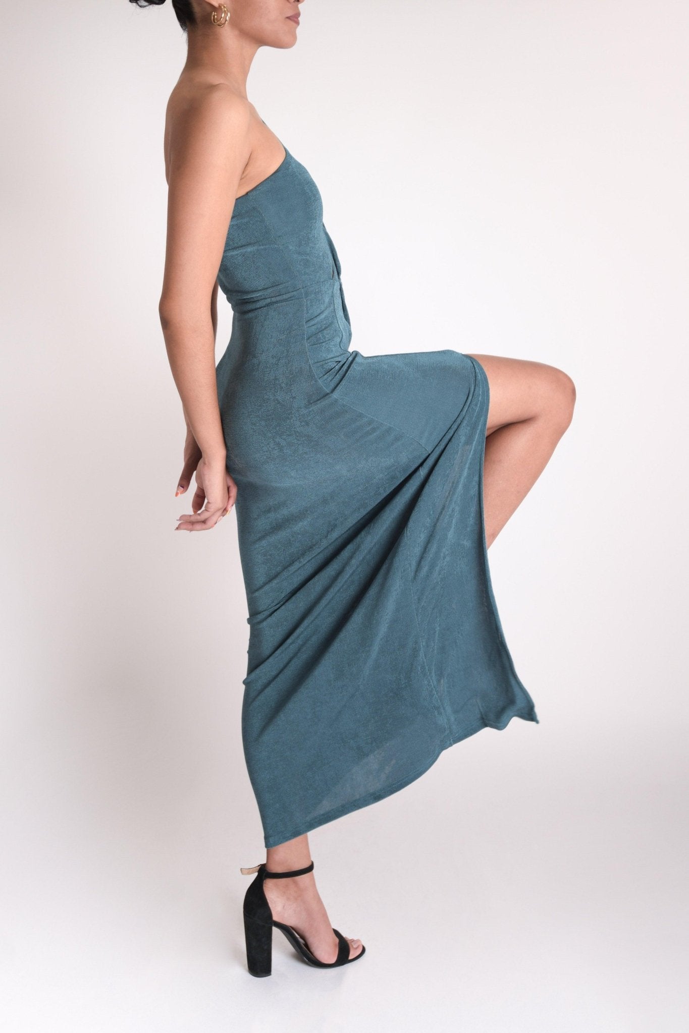Magaly - azul/verde turquesa venta - Lend the Trend renta de vestidos mexico