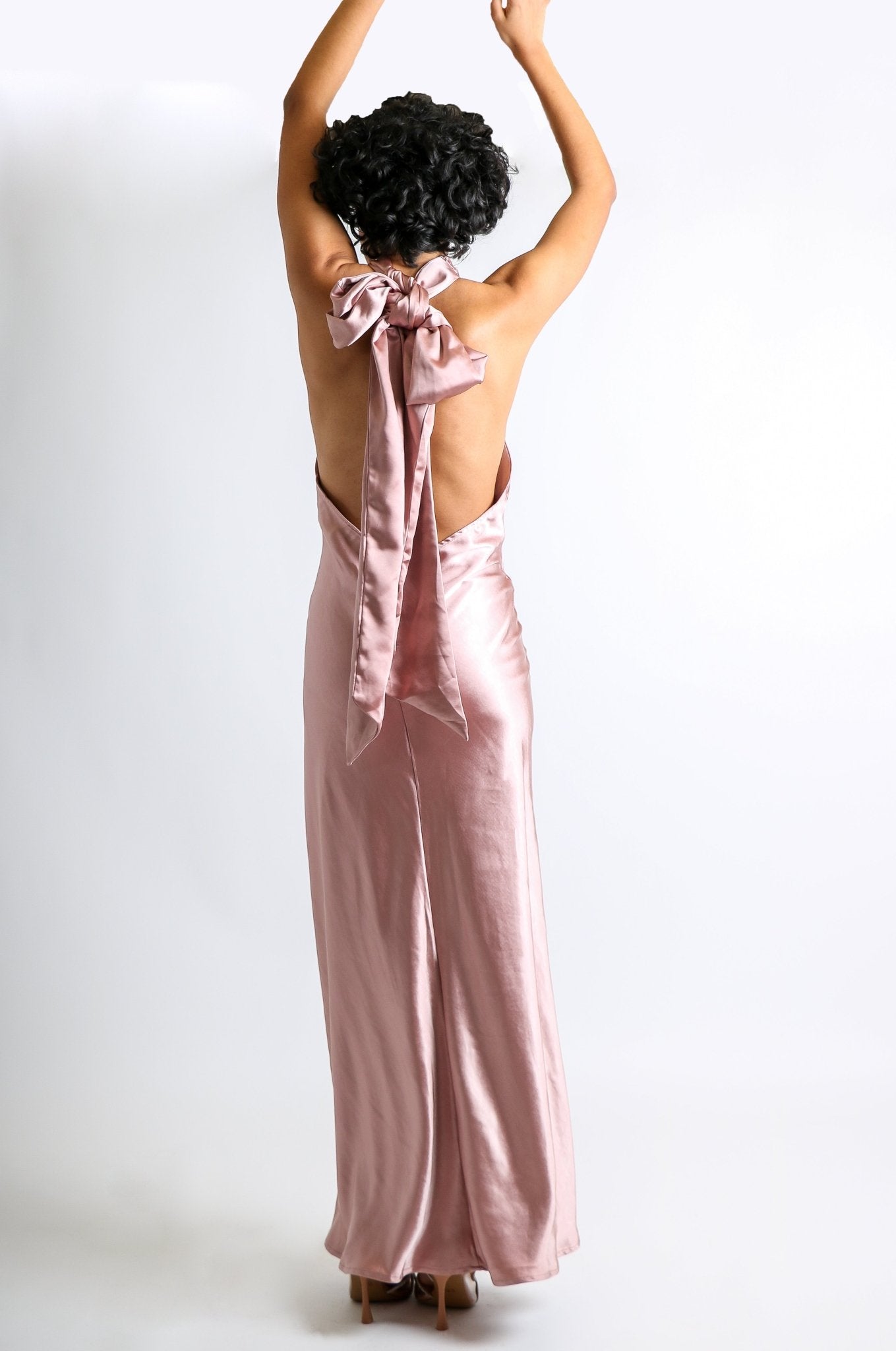 Mariela - rosa palo - Lend the Trend renta de vestidos mexico