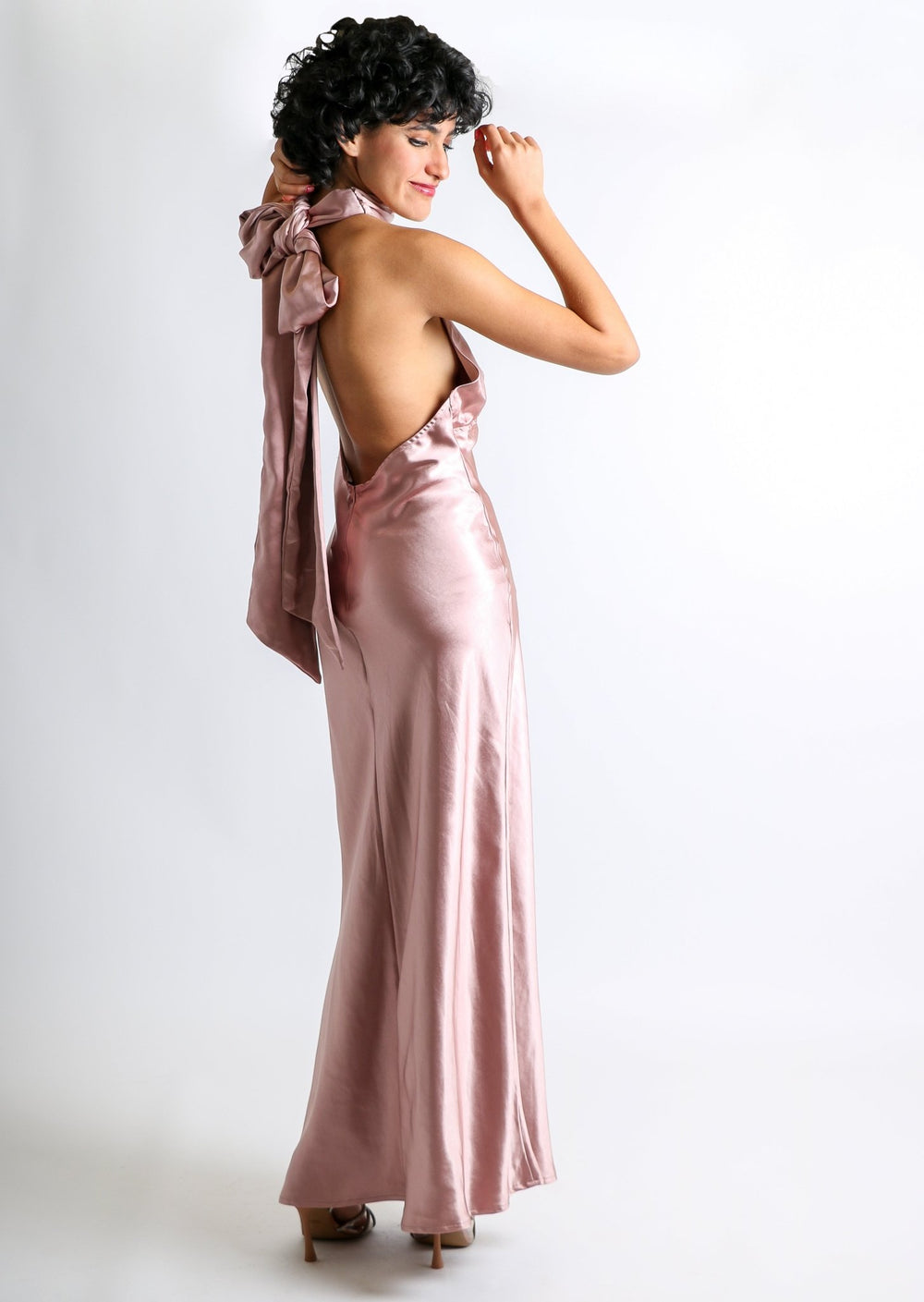 Mariela - rosa palo - Lend the Trend renta de vestidos mexico