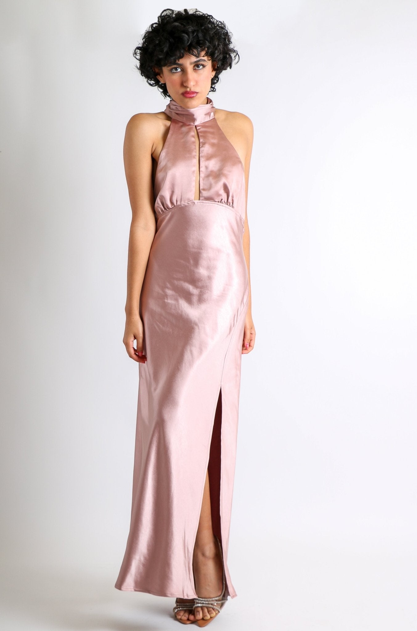 Mariela - rosa palo venta - Lend the Trend renta de vestidos mexico