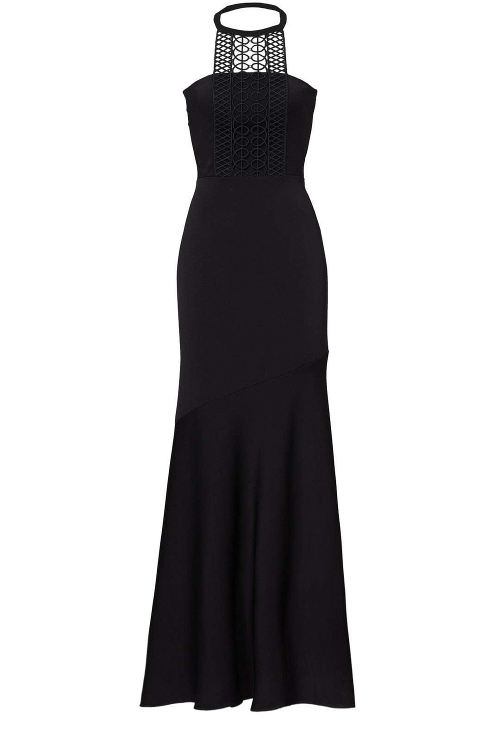 Marión - vestido negro - Lend the Trend renta de vestidos mexico