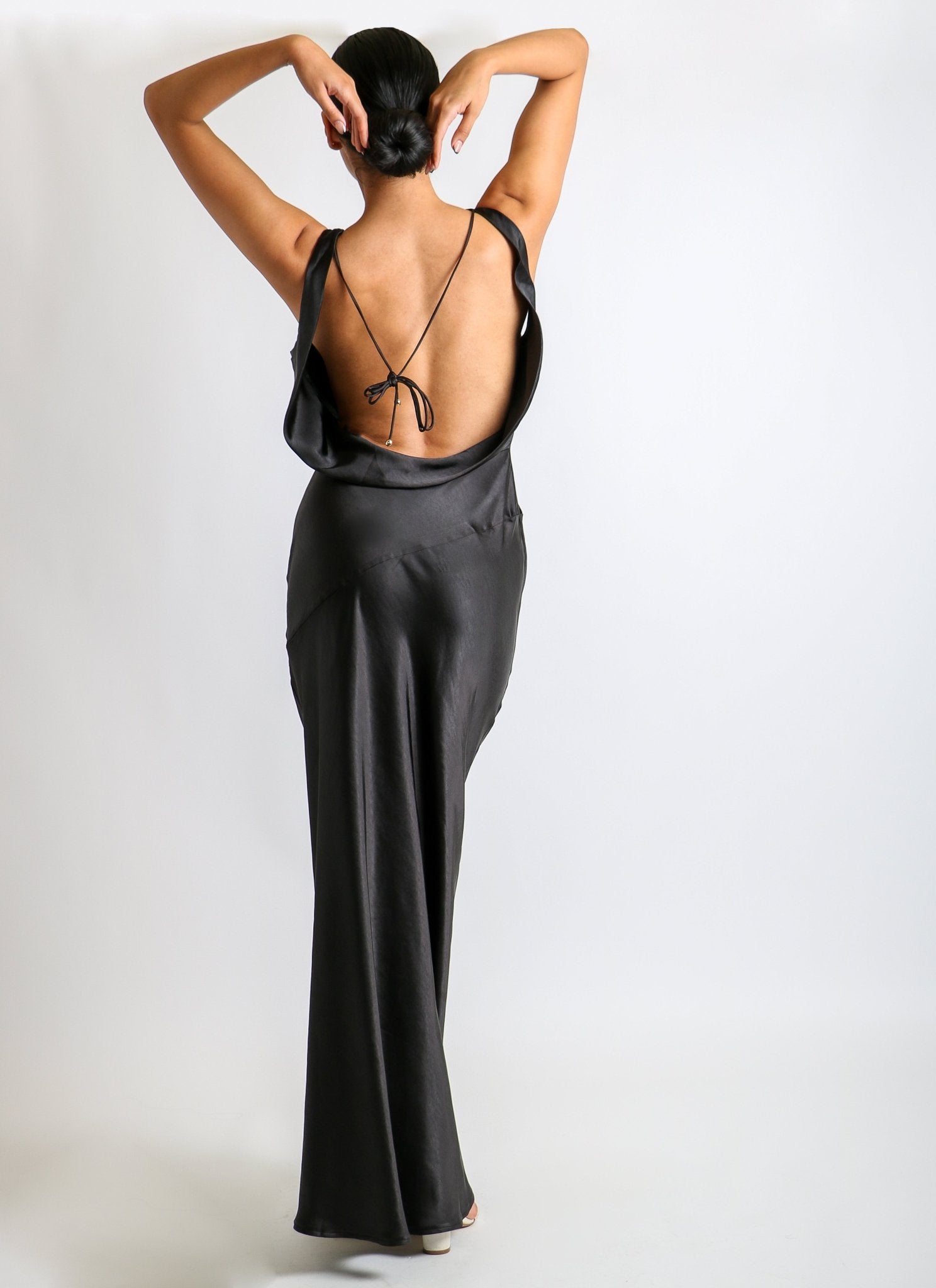 Marisa - negro venta - Lend the Trend renta de vestidos mexico