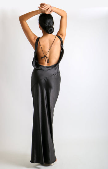 Marisa - negro venta - Lend the Trend renta de vestidos mexico