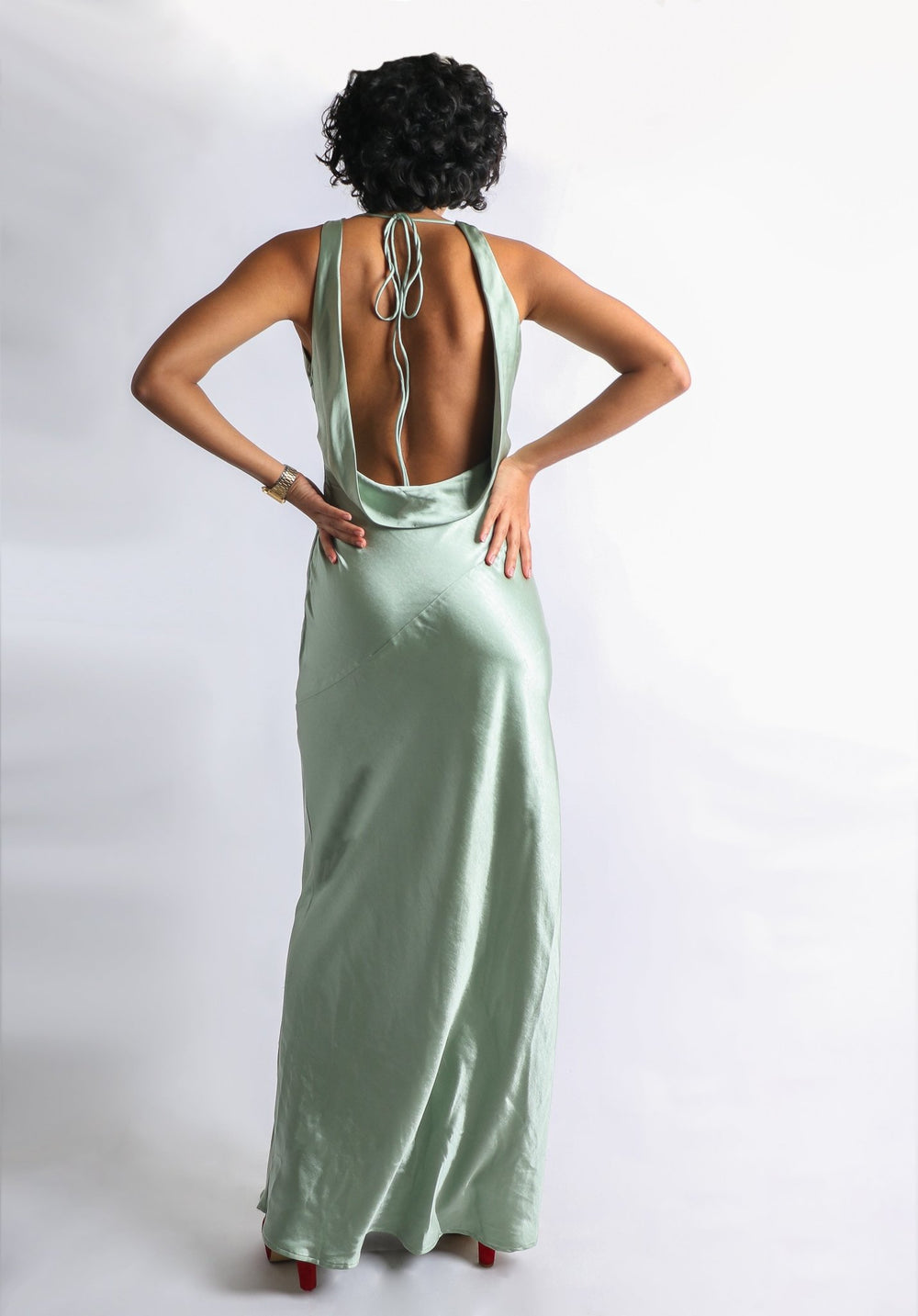 Marisa - sage - Lend the Trend renta de vestidos mexico
