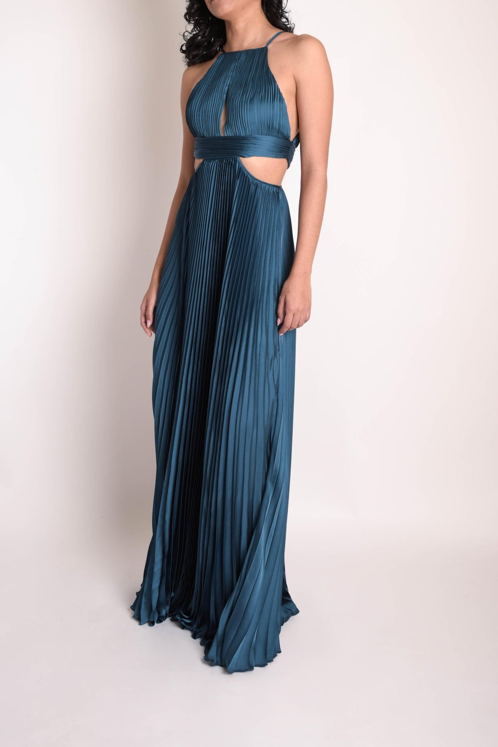 Milla - azul - Lend the Trend renta de vestidos mexico