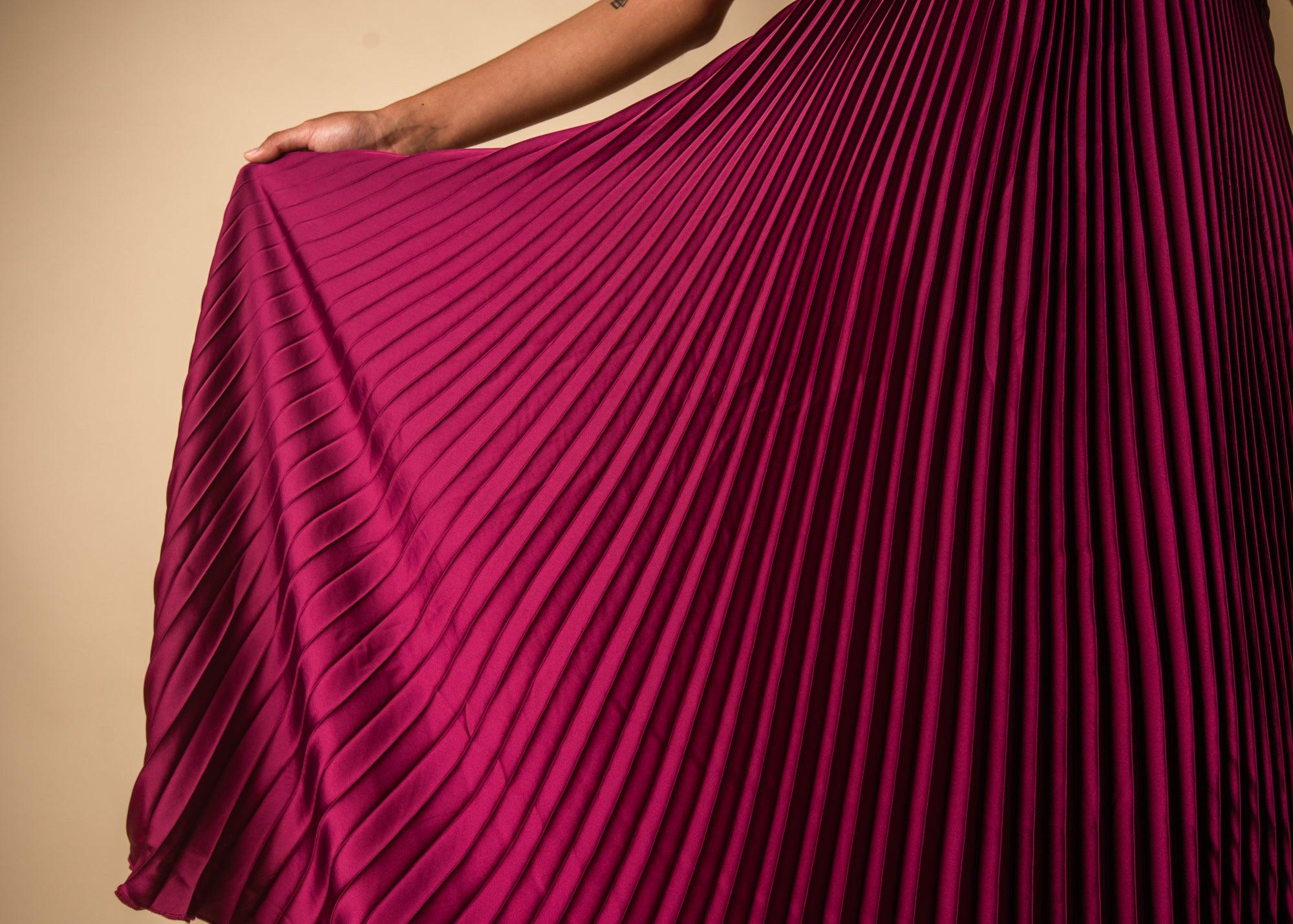 Milla - morado - Lend the Trend renta de vestidos mexico