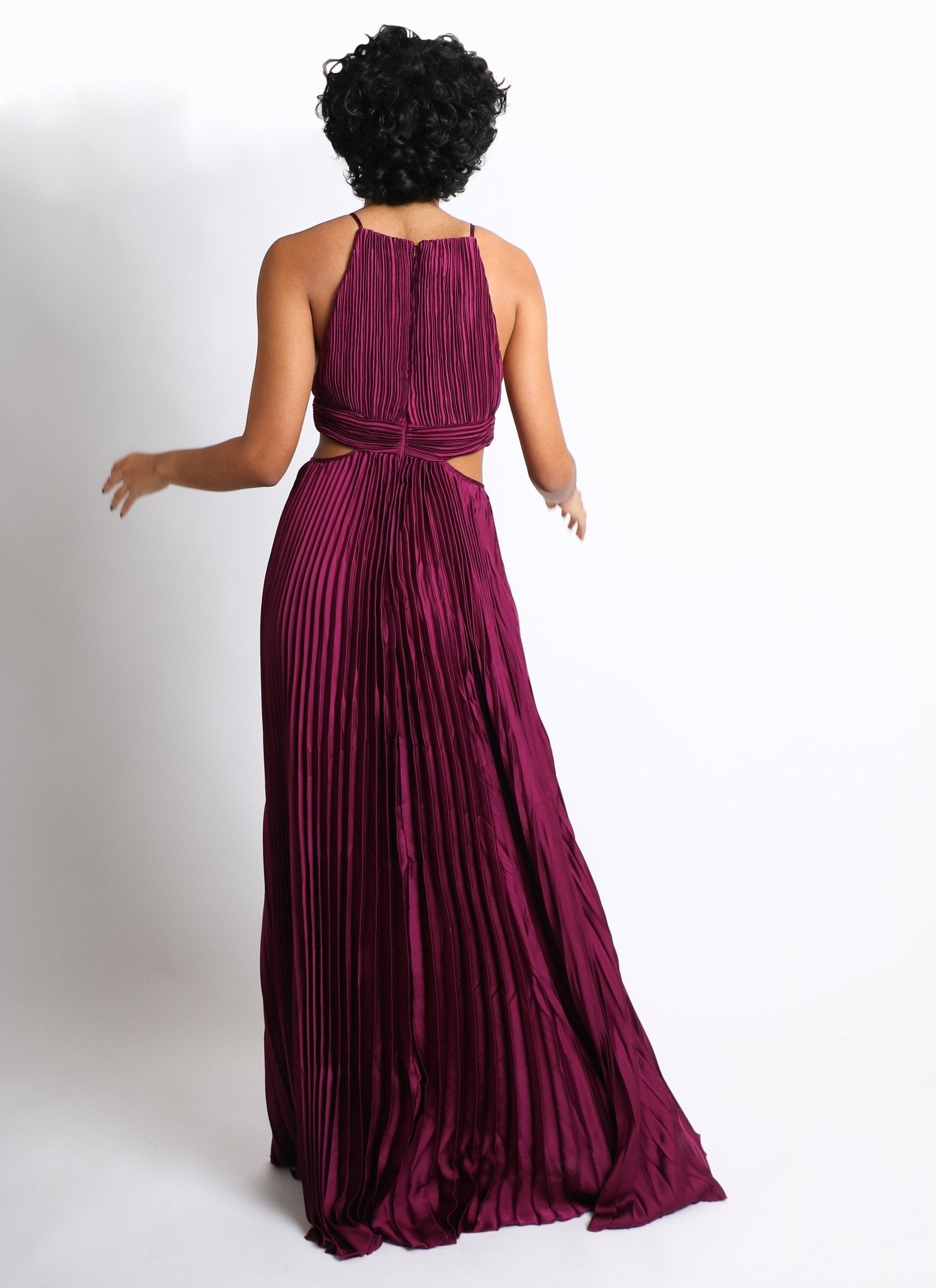 Milla - morado - Lend the Trend renta de vestidos mexico