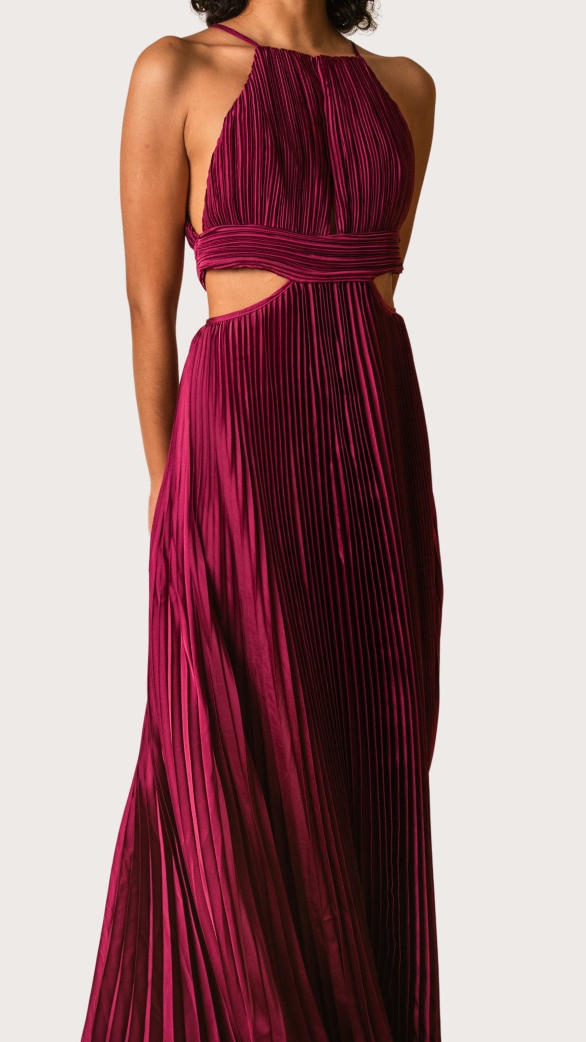 Milla - morado - Lend the Trend renta de vestidos mexico