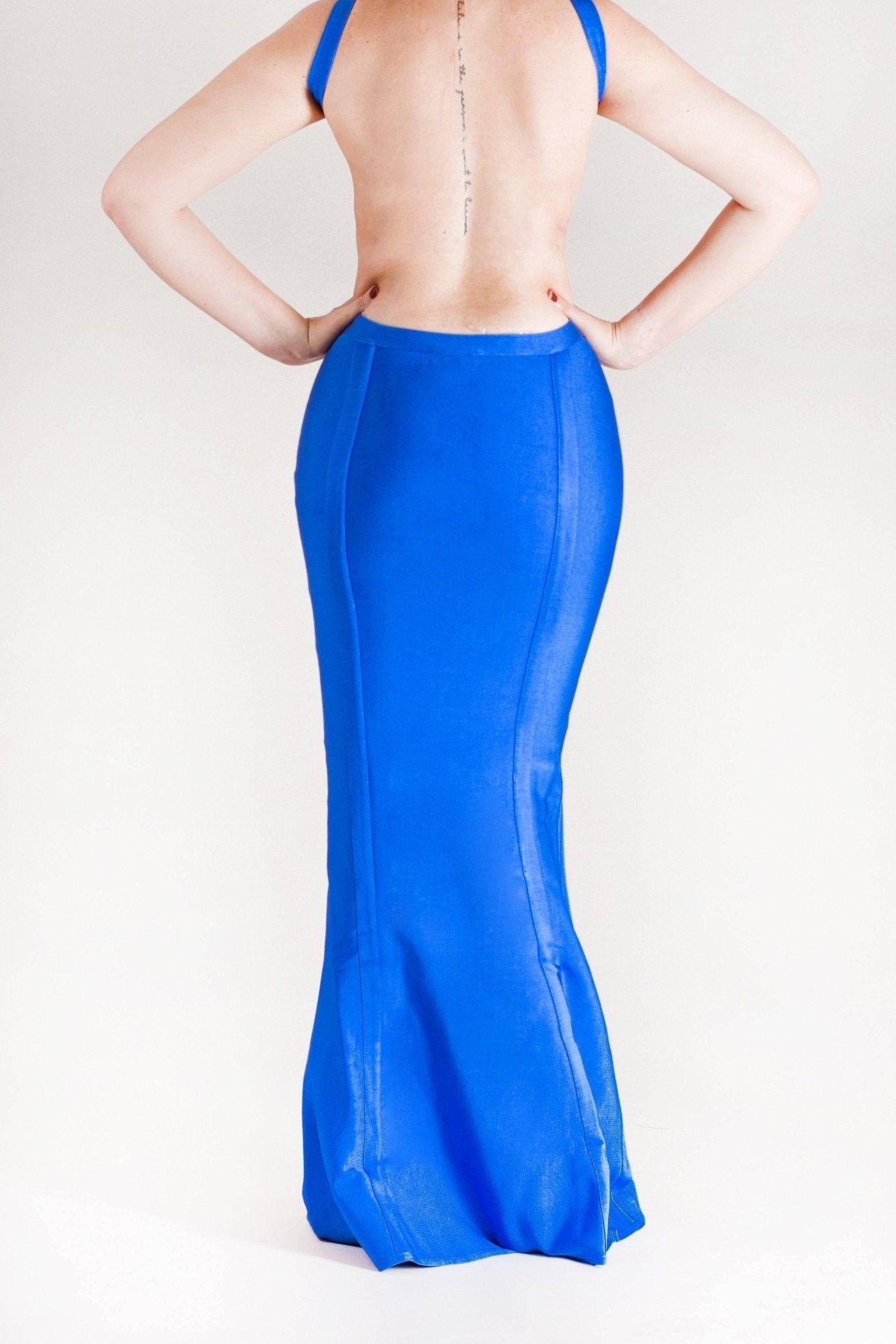 Ophelia - venta azul - Lend the Trend renta de vestidos mexico