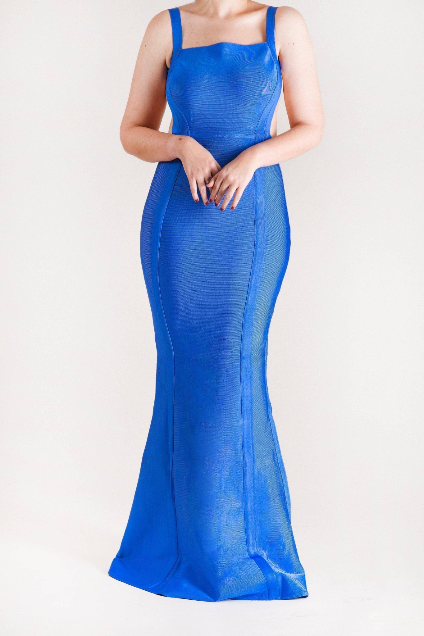Ophelia - venta azul - Lend the Trend renta de vestidos mexico