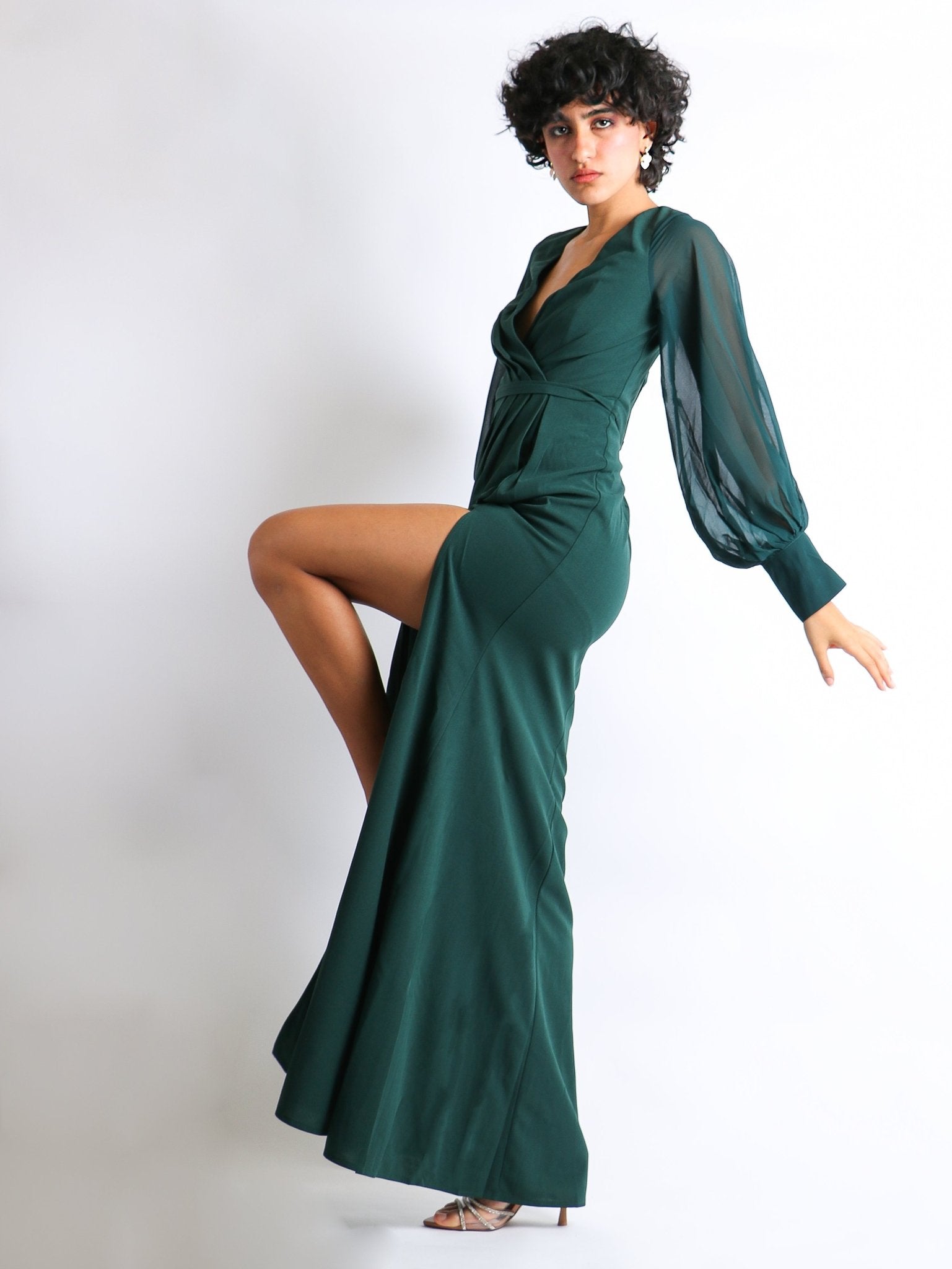 Overy - verde venta - Lend the Trend renta de vestidos mexico