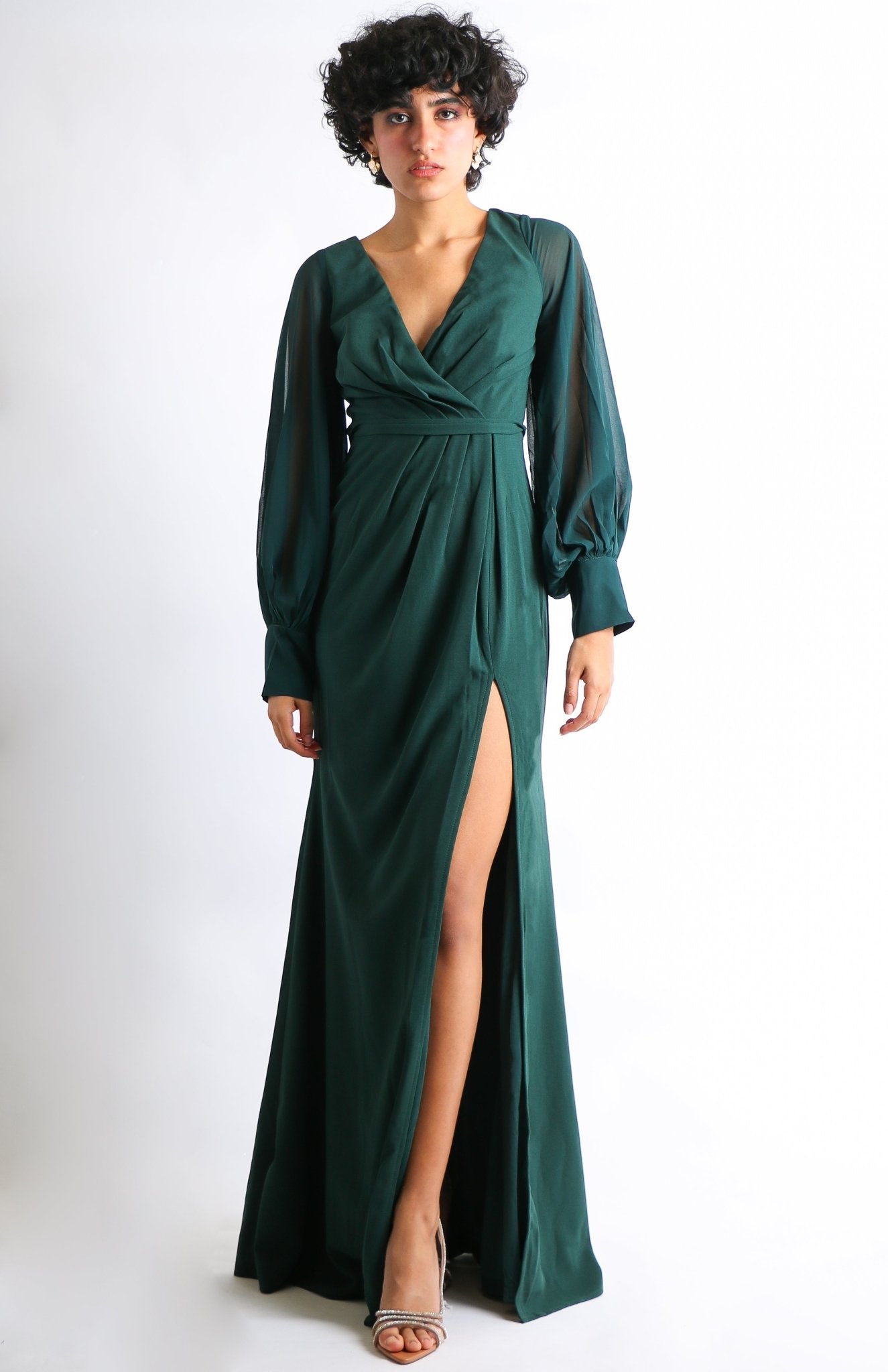 Overy - verde venta - Lend the Trend renta de vestidos mexico