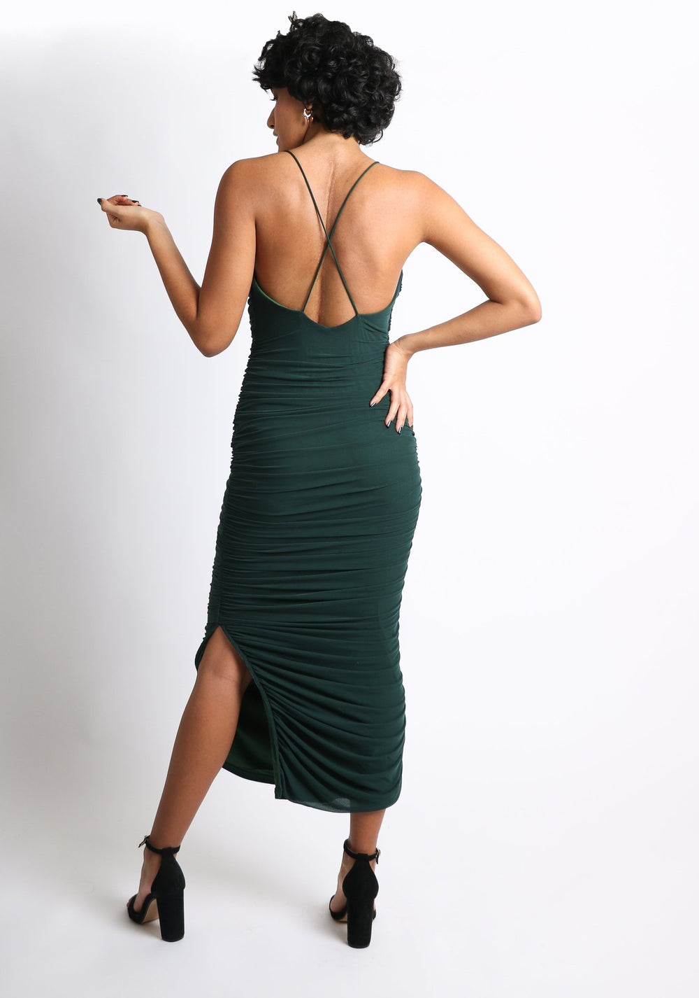 Pamela - verde - Lend the Trend renta de vestidos mexico