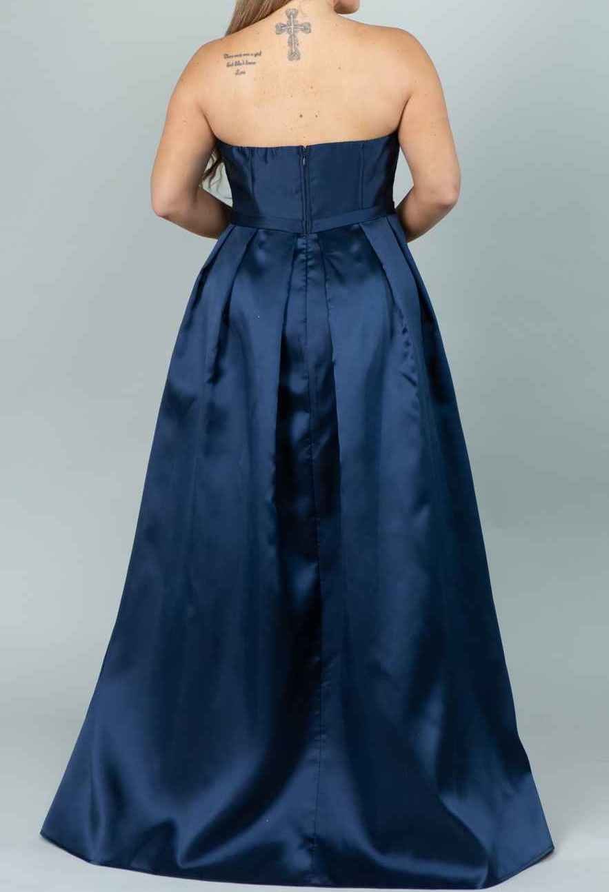 Sandra - azul - Lend the Trend renta de vestidos mexico