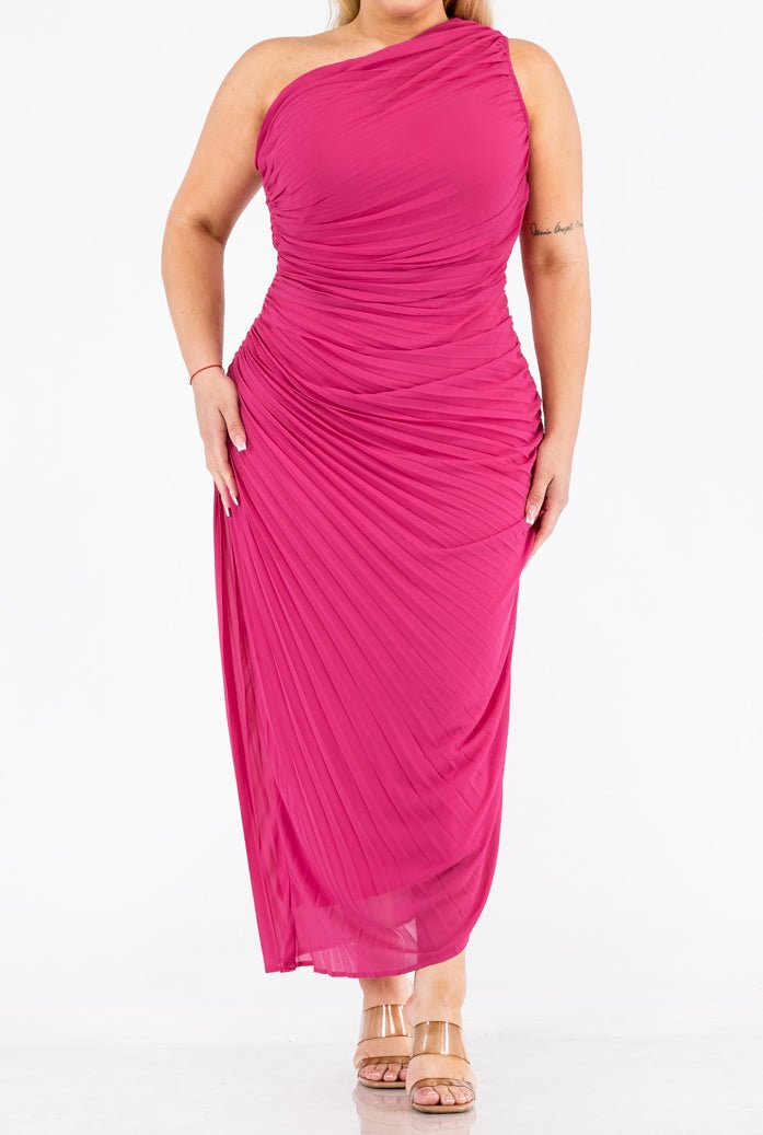 Soraya - rosa - Lend the Trend renta de vestidos mexico