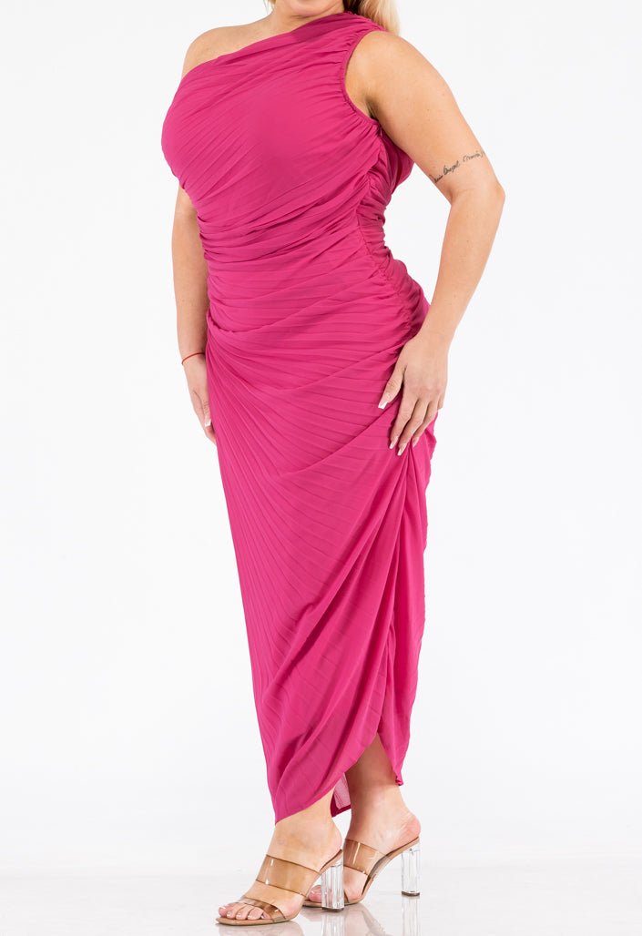 Soraya - venta rosa - Lend the Trend renta de vestidos mexico