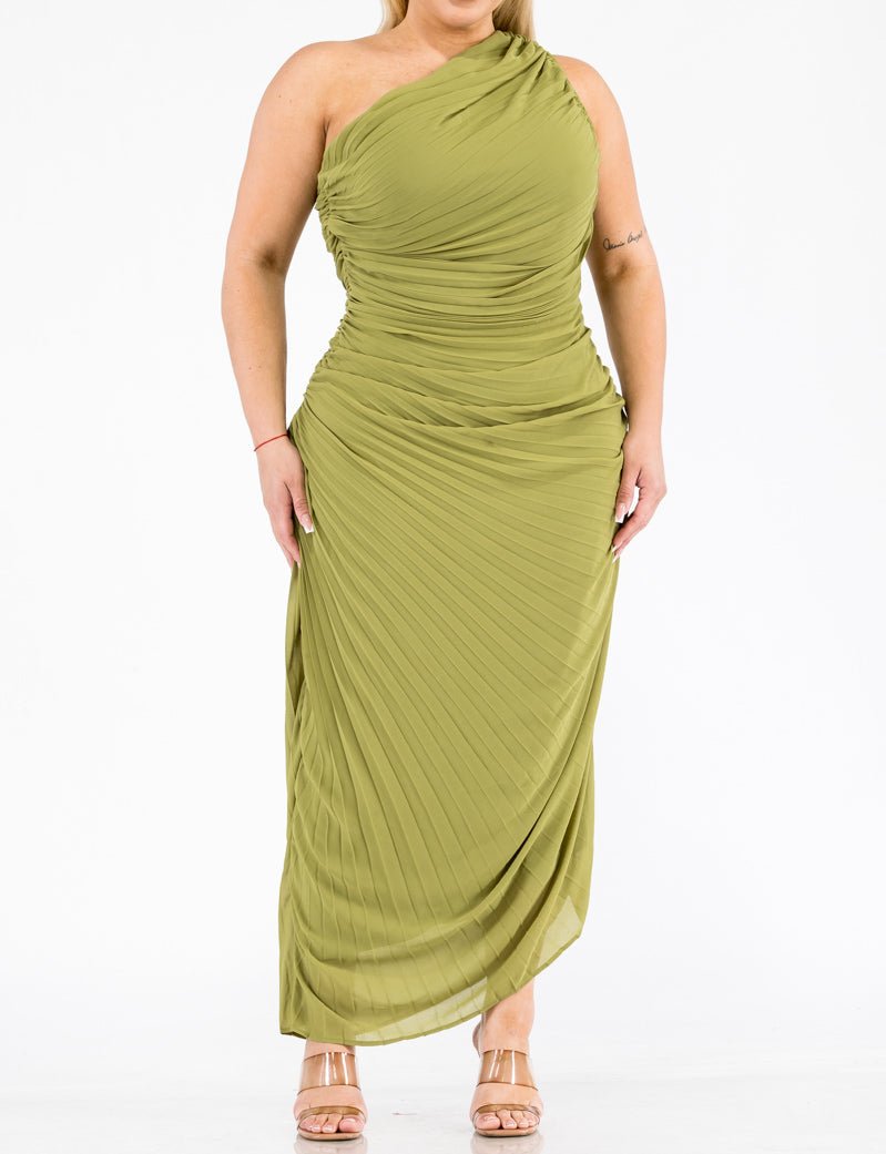 Soraya - venta verde limón - Lend the Trend renta de vestidos mexico