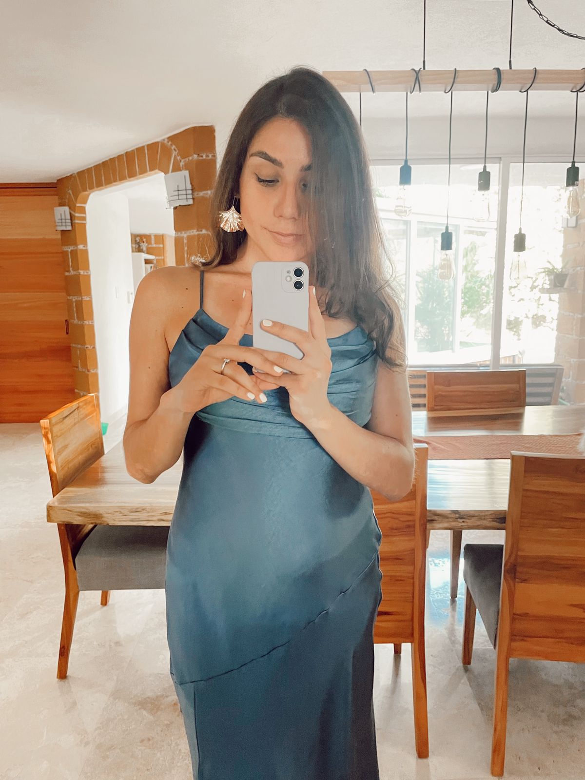 Tabata - azul oscuro - Lend the Trend renta de vestidos mexico