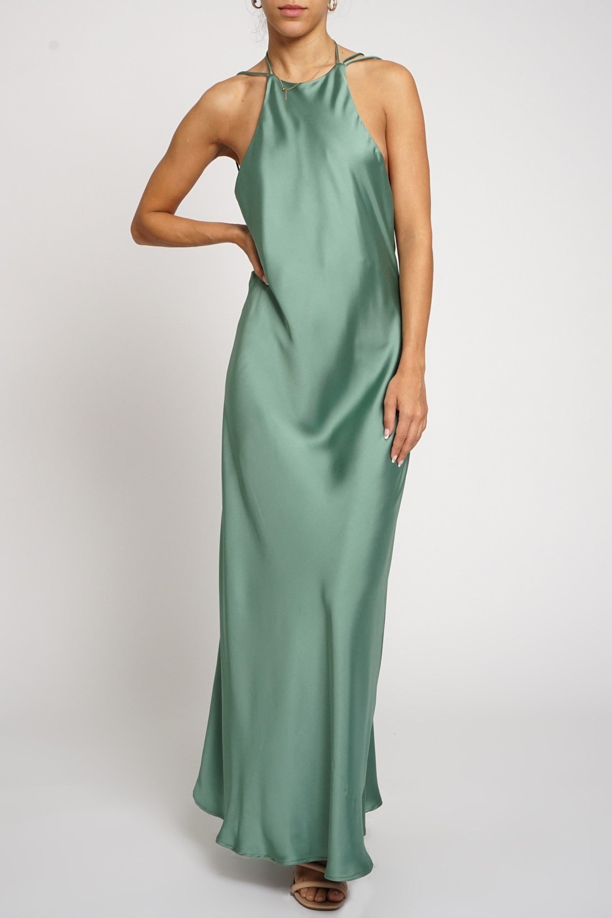 Tamara - verde venta - Lend the Trend renta de vestidos mexico