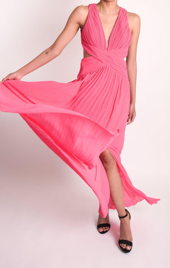 Velma - rosa - Lend the Trend renta de vestidos mexico